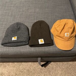 Infant/toddler Carhartt Beanies and Cap Set